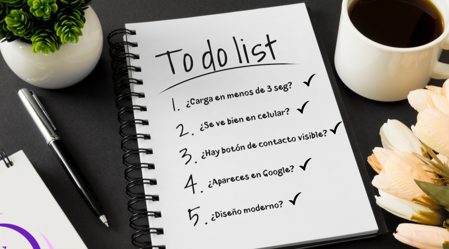 Checklist de diagnóstico rápido para tu sitio web